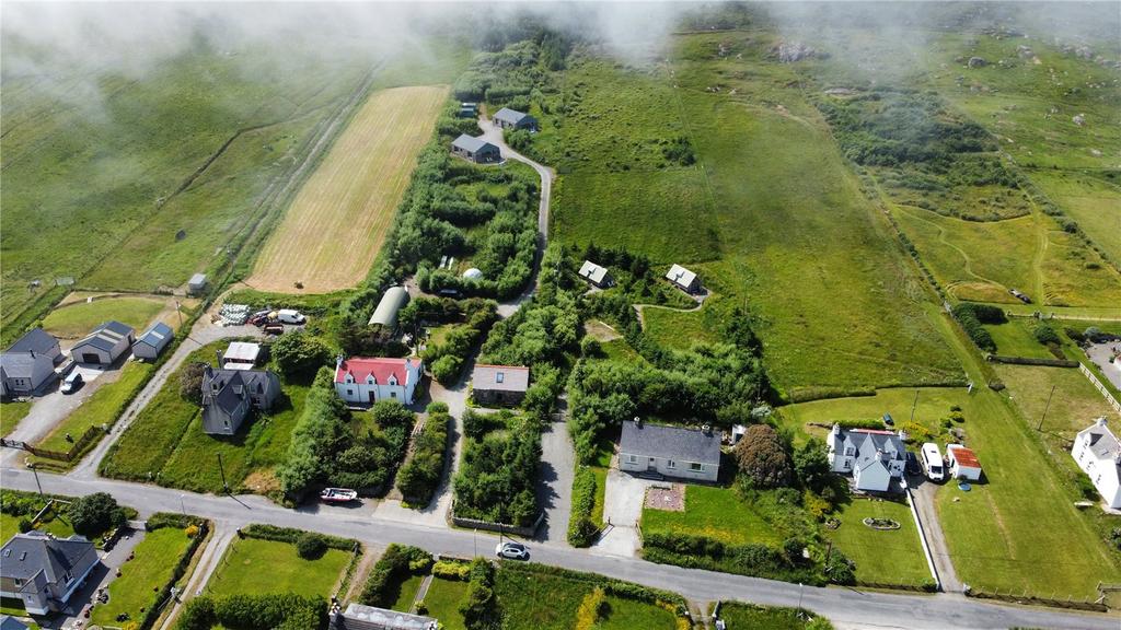 Aerial Of Cottages