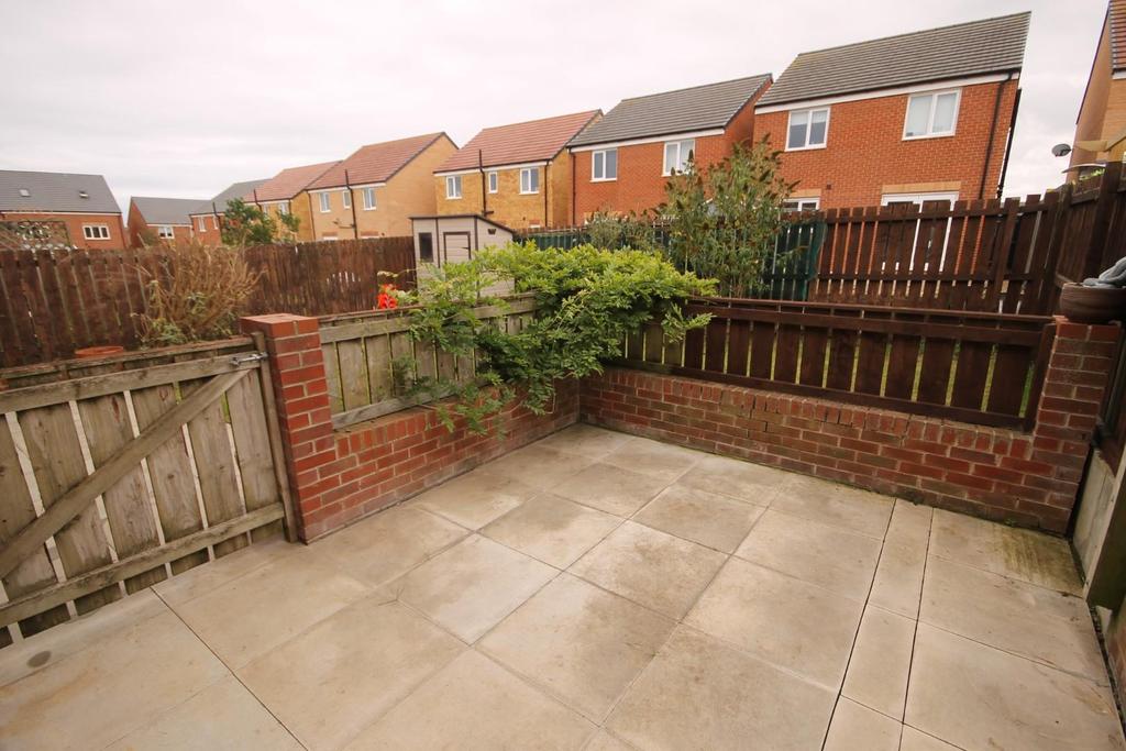 Rear garden