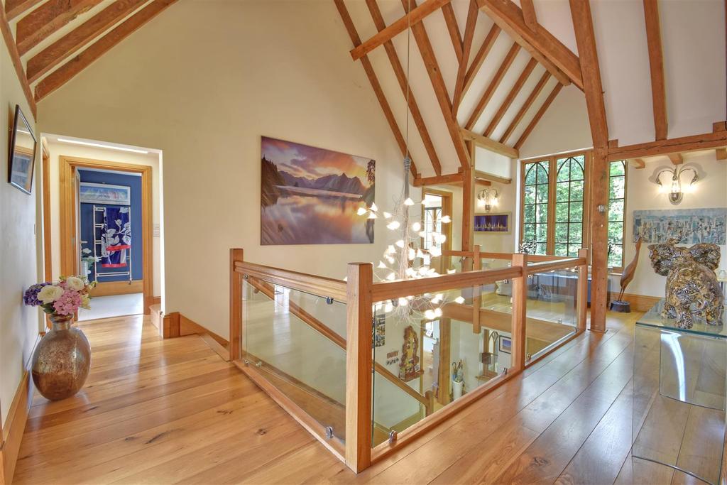 Stairs and landing to first floor