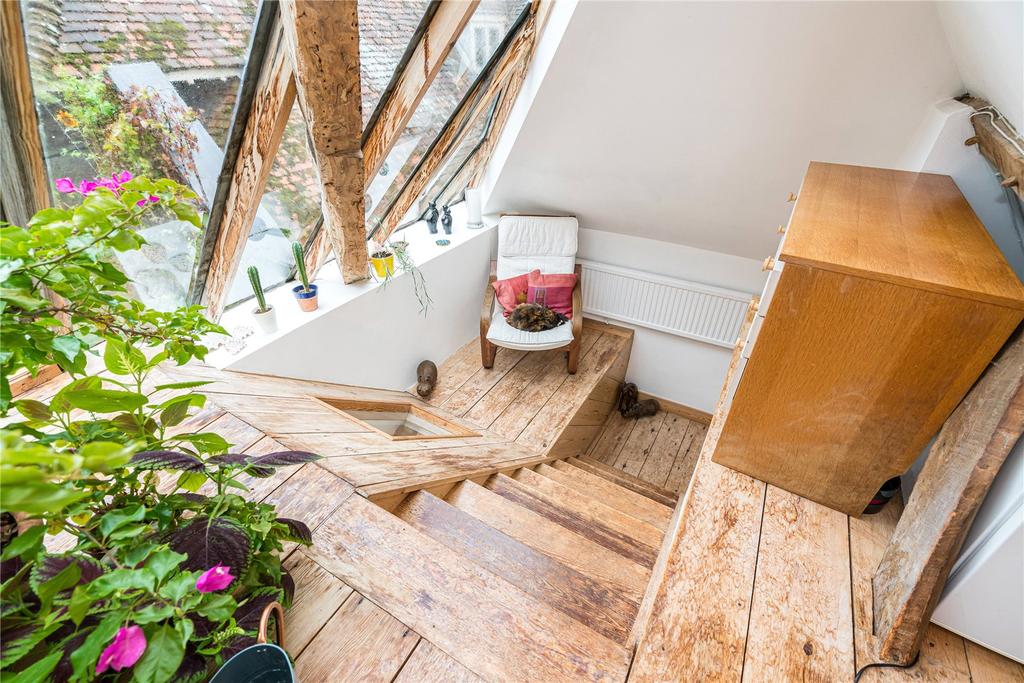 Stairs To Top Floor