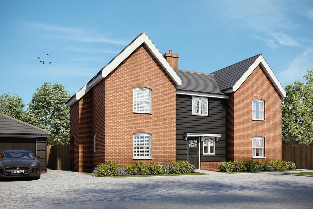 Bures Road, Great Cornard CO10 0JQ 2 bed end of terrace house £285,000