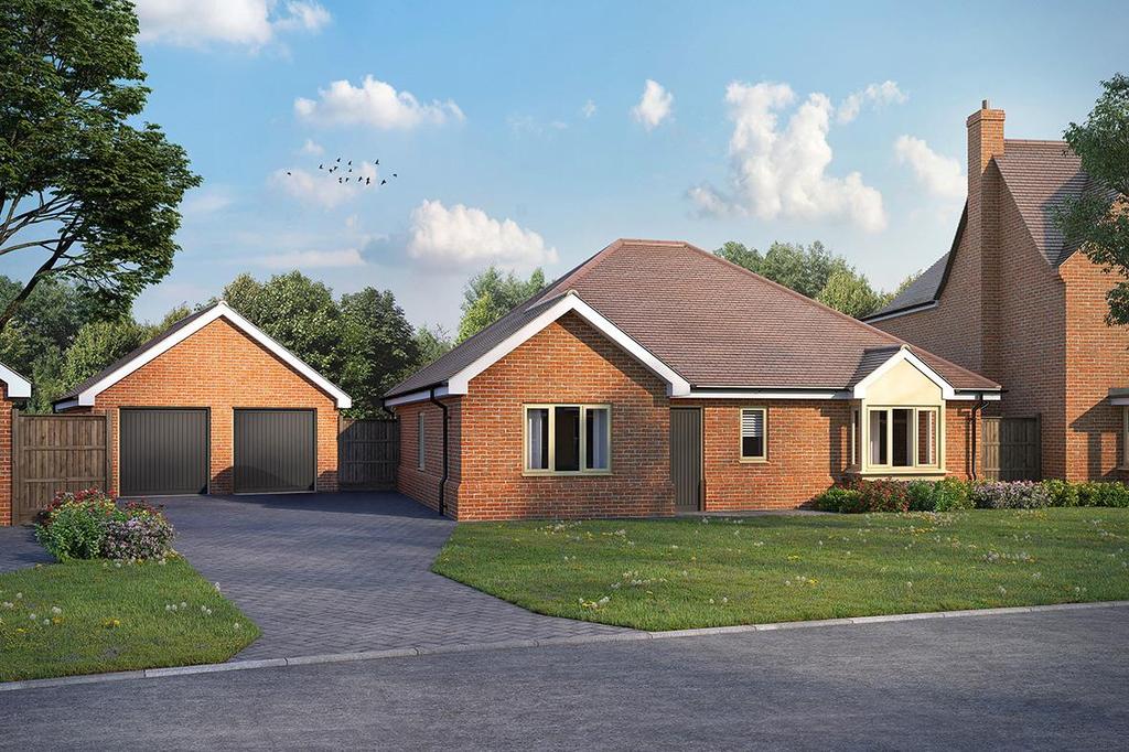 Church Lane, Brantham, Manningtree 3 bed detached bungalow £550,000