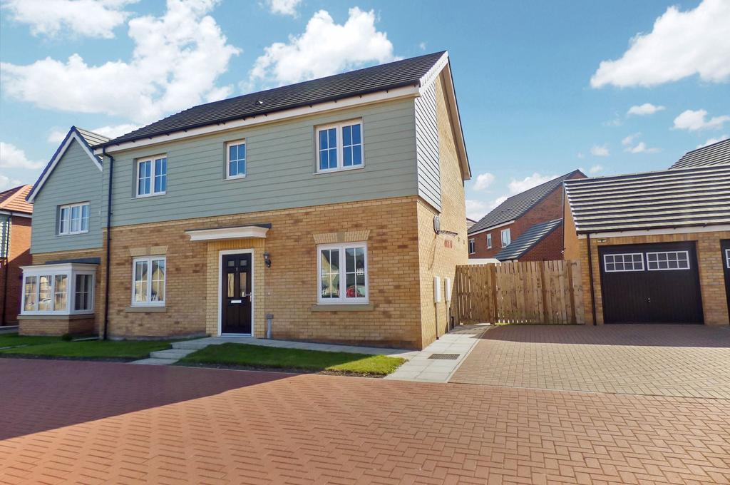 Burn Walk, Backworth, Newcastle upon... 4 bed detached house £365,000