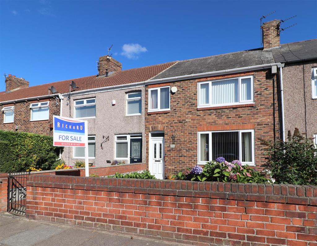 Milburn Road, Ashington 3 bed terraced house £97,950
