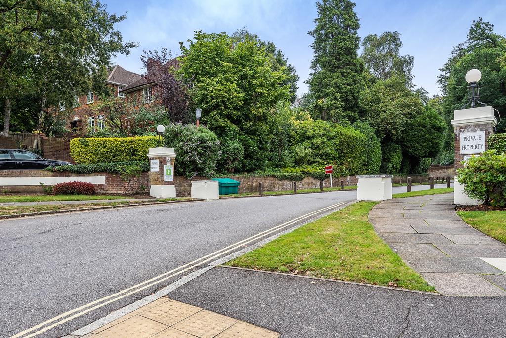 Entrance to Private Development