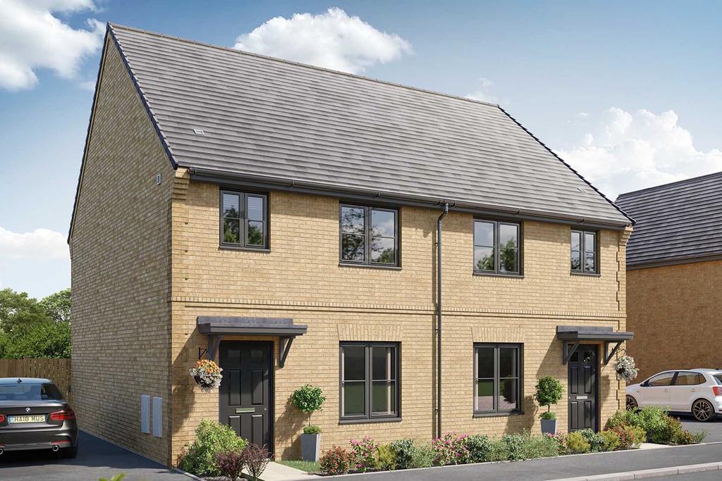 Yardley Road, Olney, Milton Keynes, mk46 3 bed semidetached house £