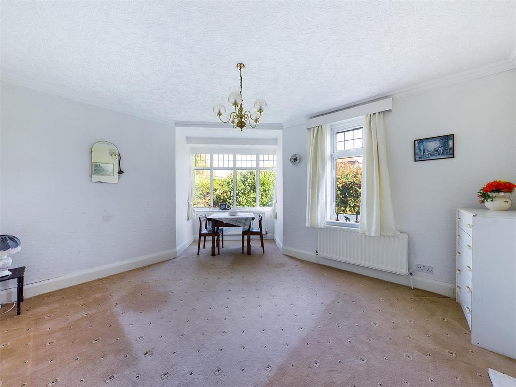 Dining room/ bedroom four: