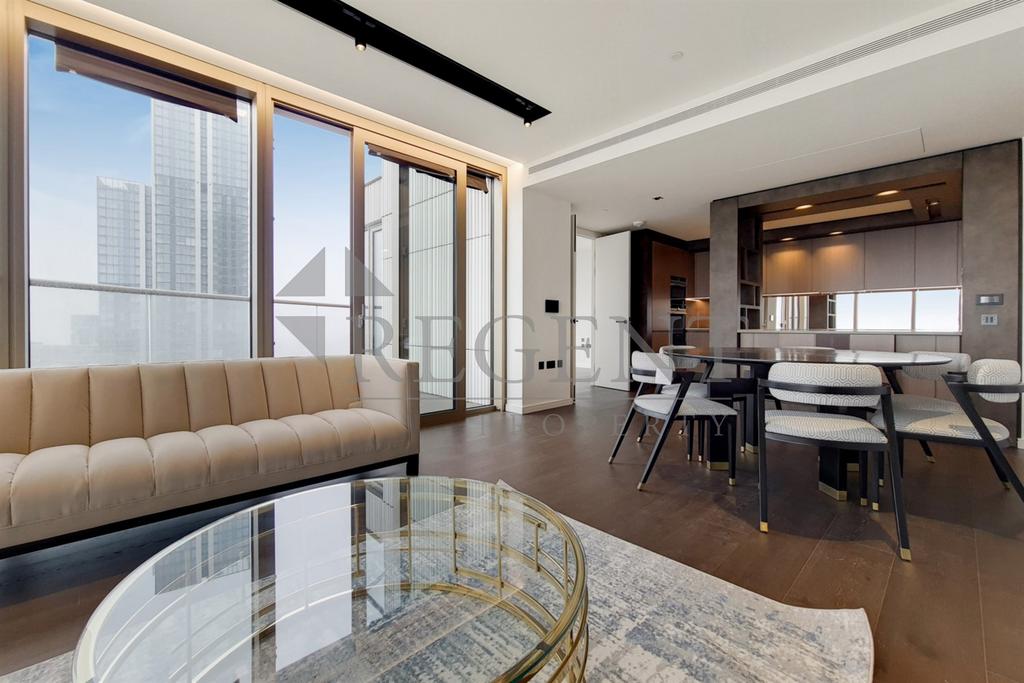 Reception to kitchen