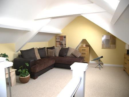 Large attic room