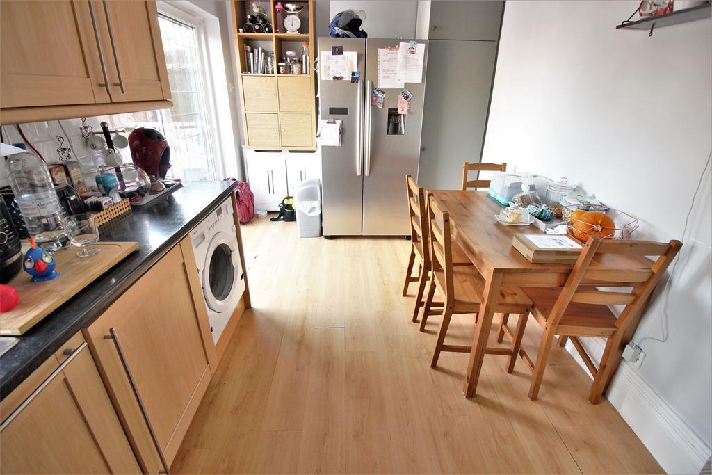 Reverse angle kitchen diner