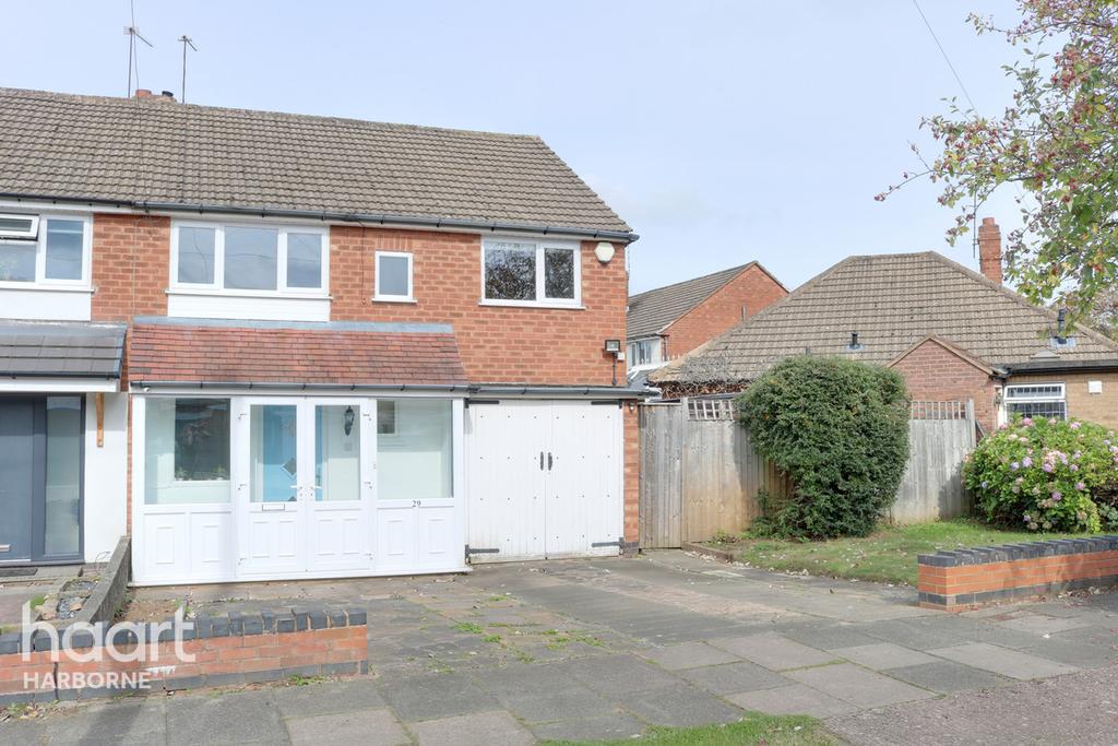 Osmaston Road, Harborne 3 bed semidetached house £310,000