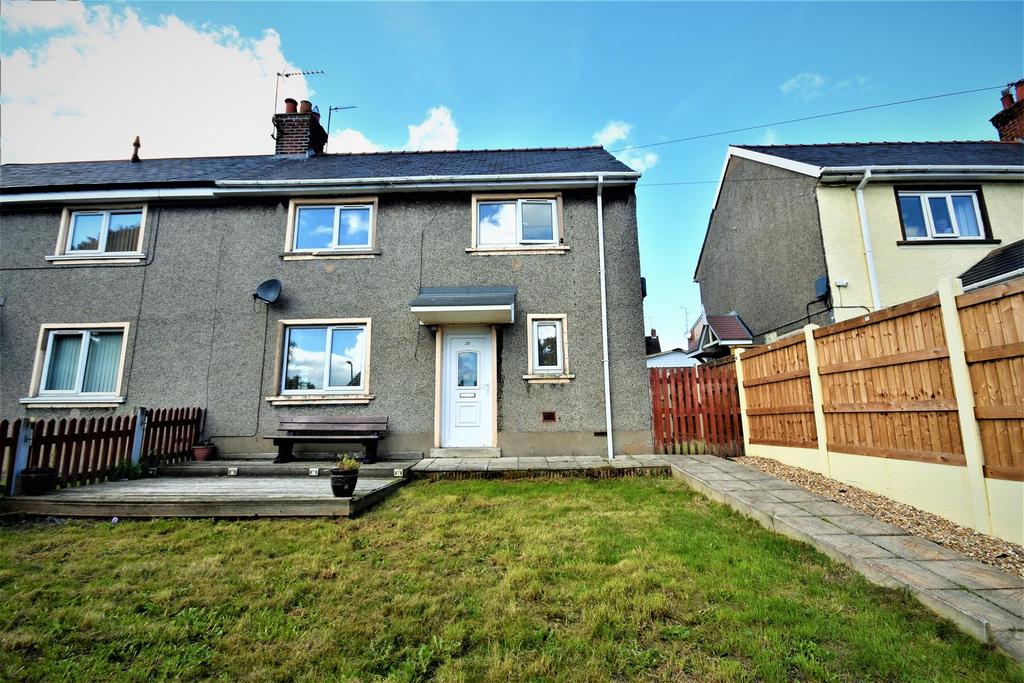 Penygraig Road, Brymbo, Wrexham 3 bed semidetached house £135,000