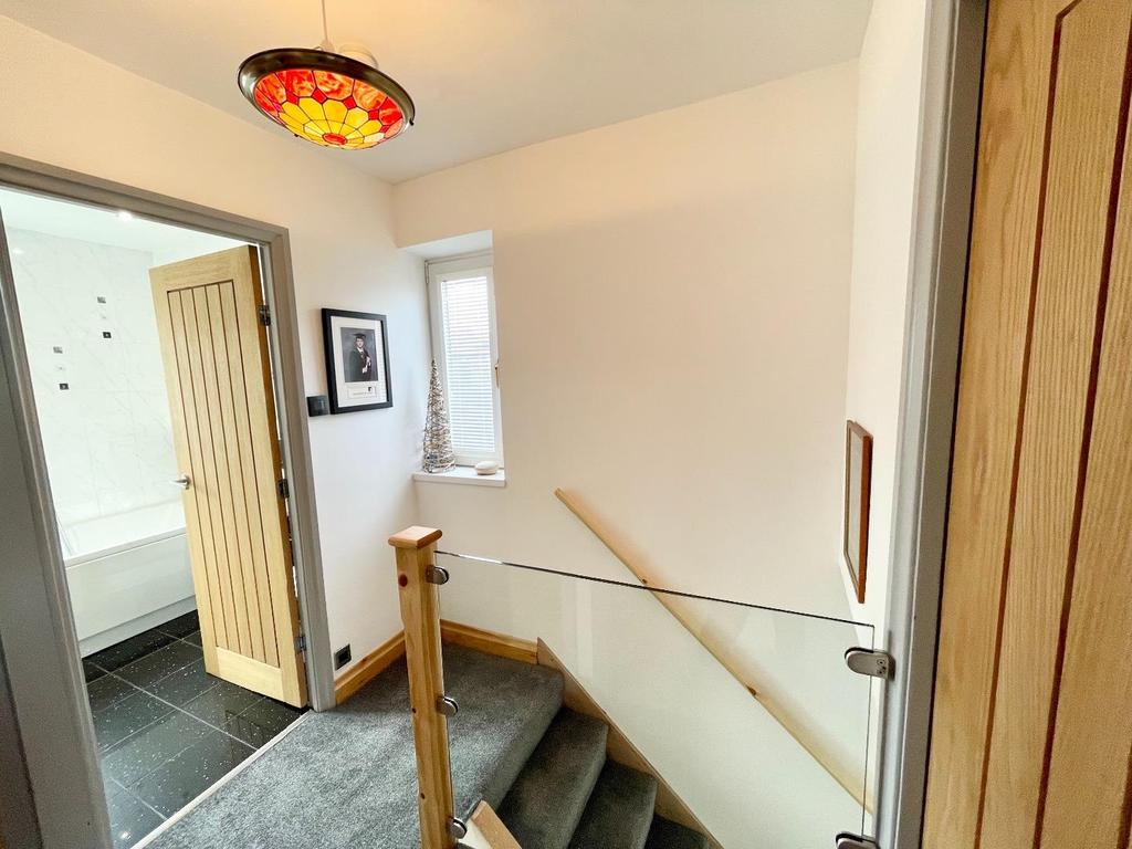 To the first floor landing