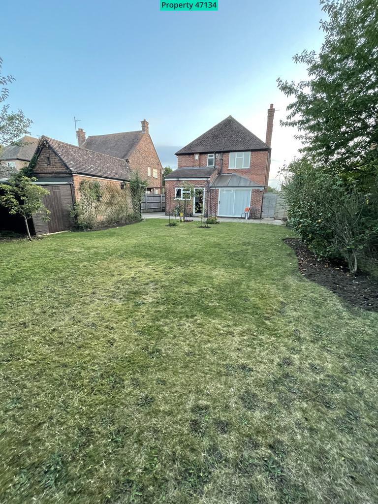 Rear of Property