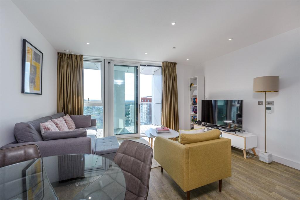 Gladwin Tower, 50 Wandsworth Road, Nine Elms Point, SW8 1 bed apartment