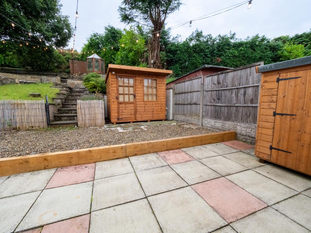 Lower patio rear garden
