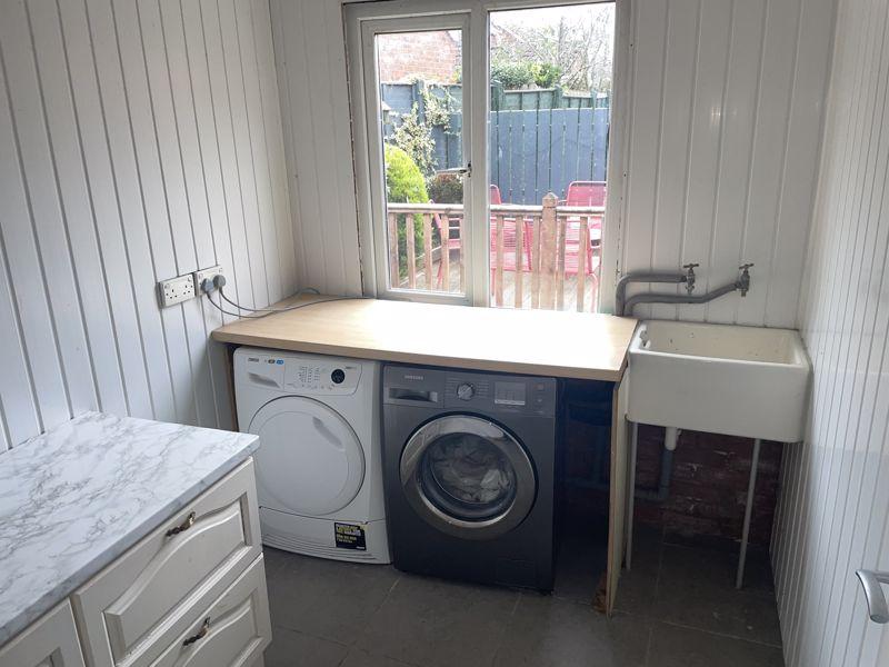 Garage/laundry room