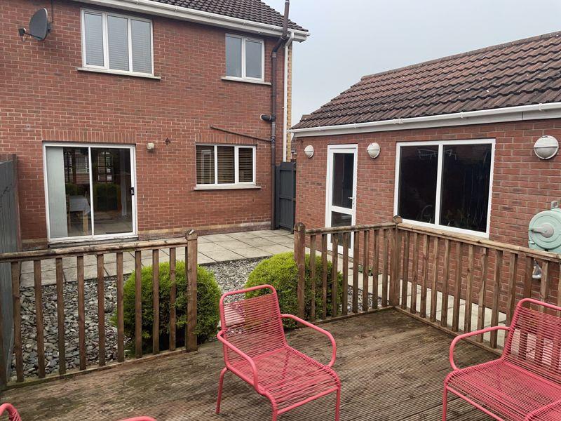 Rear garden