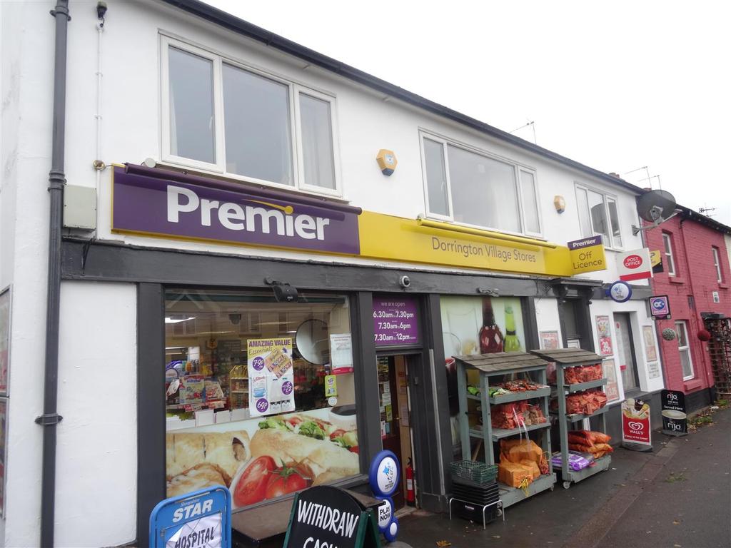 The Flat, The Village Stores, Main Road, Dorrington, Shrewsbury 3 bed