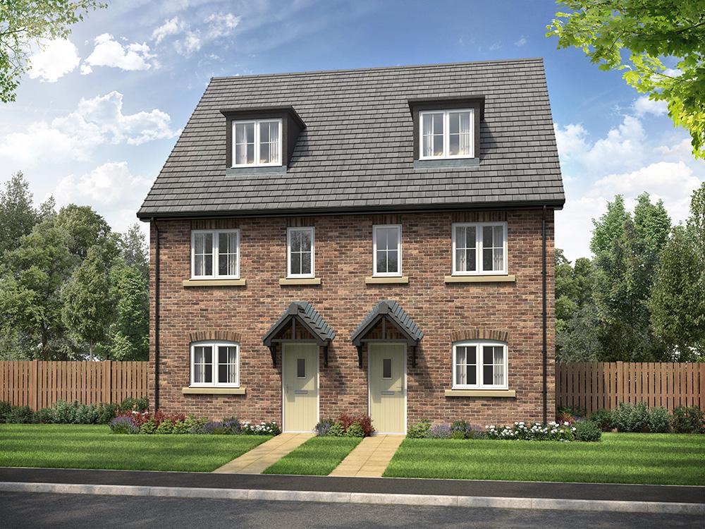 Plot 14, Alexander at Waterside... 3 bed townhouse £223,995
