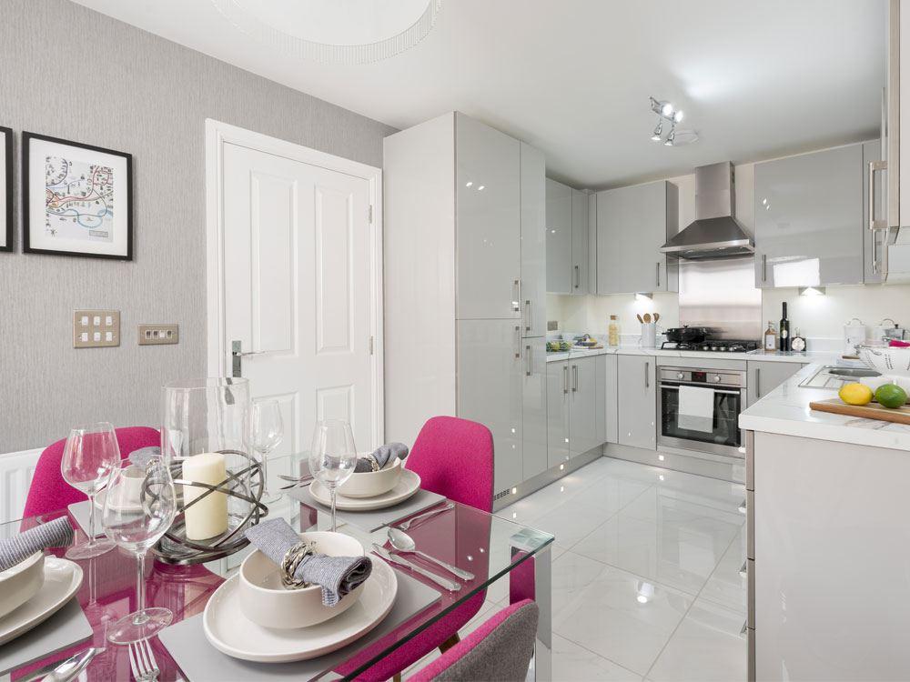 Fully fitted kitchen/dining area
