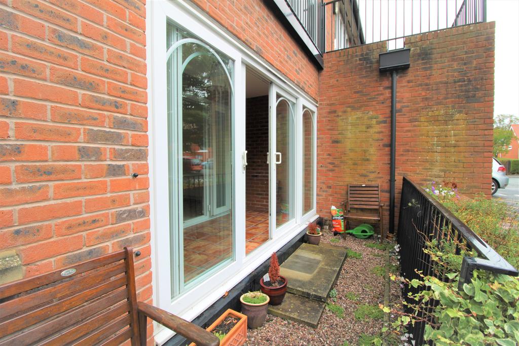 Outside seating area