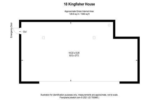 Shop to rent - Kingfisher House, Kings Park, Wantage