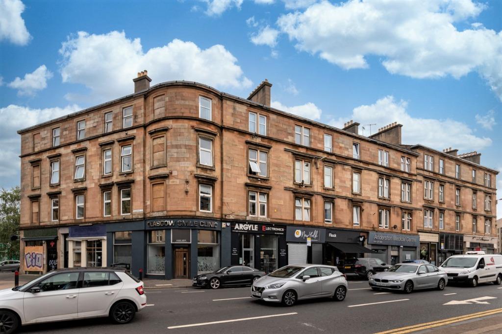 Argyle Street, Flat 2/1, Finnieston, Glasgow, G3 8YJ 2 bed flat £189,000