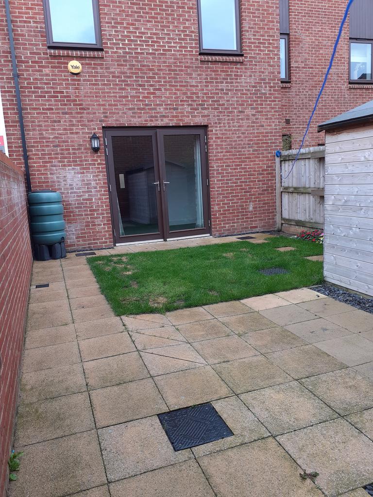 Rear garden