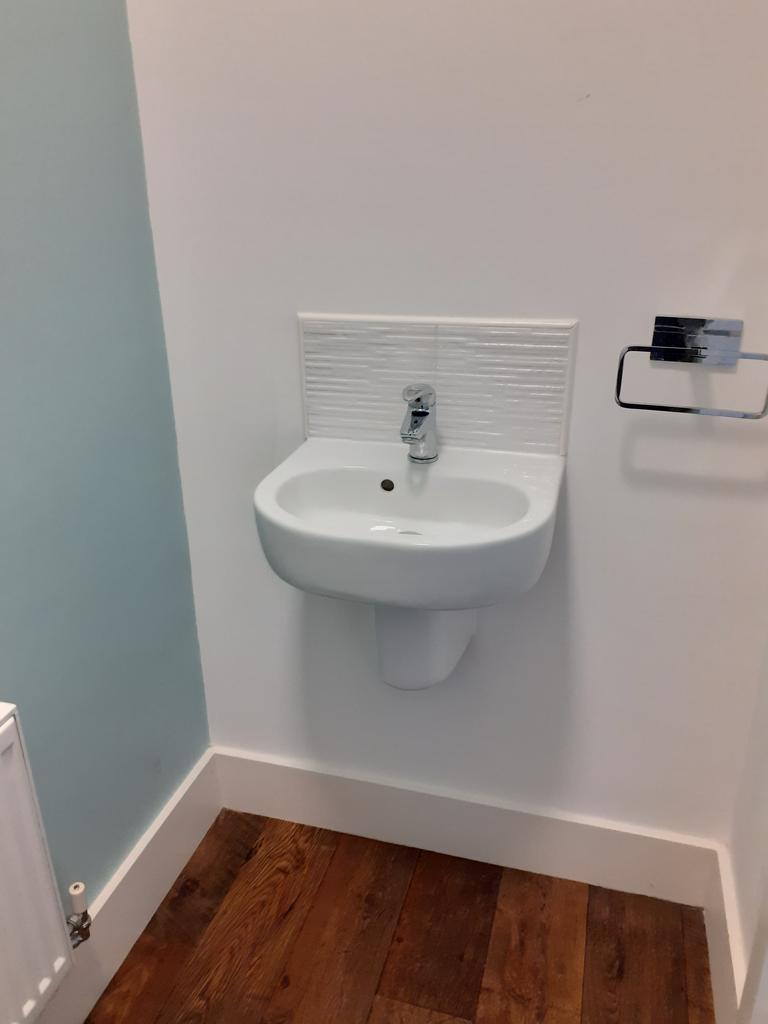 Downstairs cloak room