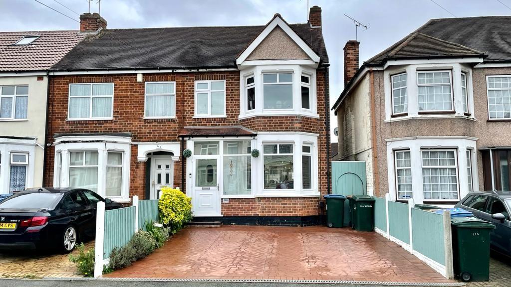 Grangemouth Road, Coventry, CV6 3FE 3 bed end of terrace house £205,000