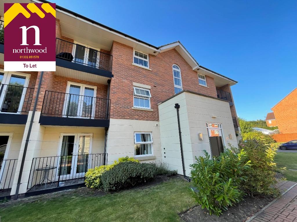 Badgerdale Way, Heatherton Village, Derby, DE23 2 bed flat £750 pcm