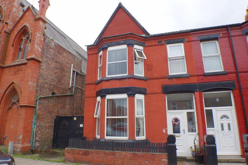 Laird Street, Birkenhead, CH41 8DB 3 bed end of terrace house £115,000