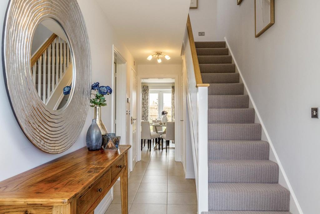 A light and spacious entrance hall
