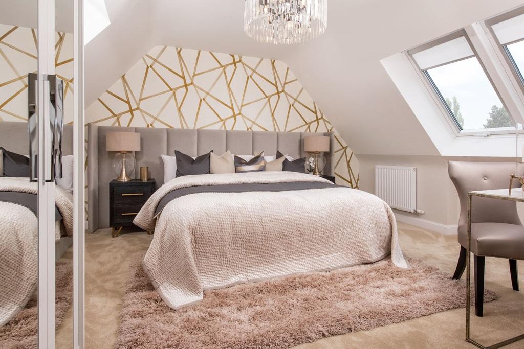Marham Park Moorcroft Master Bedroom