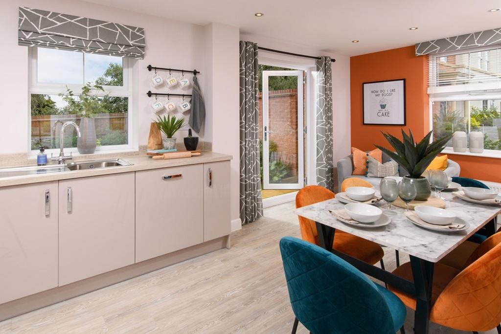 David Wilson Homes Hadley Kitchen-Diner