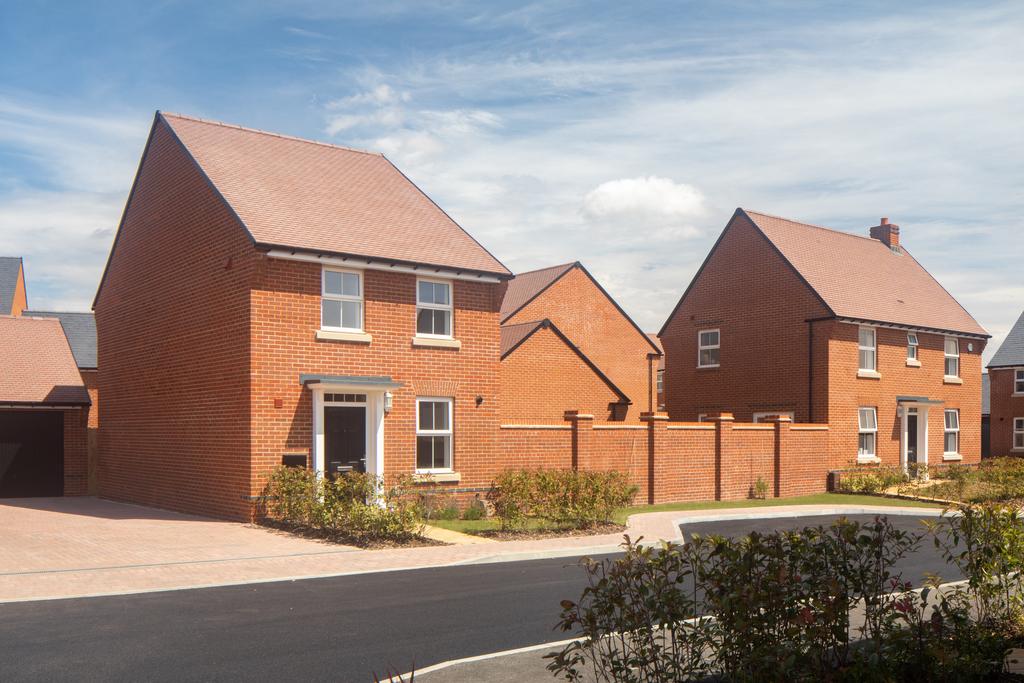 Outside view of Ashurst 3 bedroom and Hadley 4 bedroom home