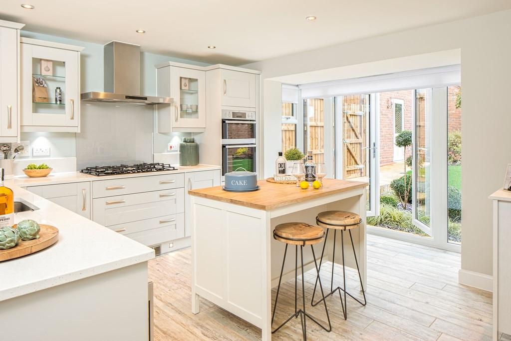 The Layton Kitchen with French Doors