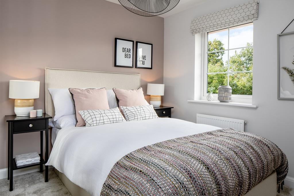 Second double bedroom in the Maidstone at Coat Grove