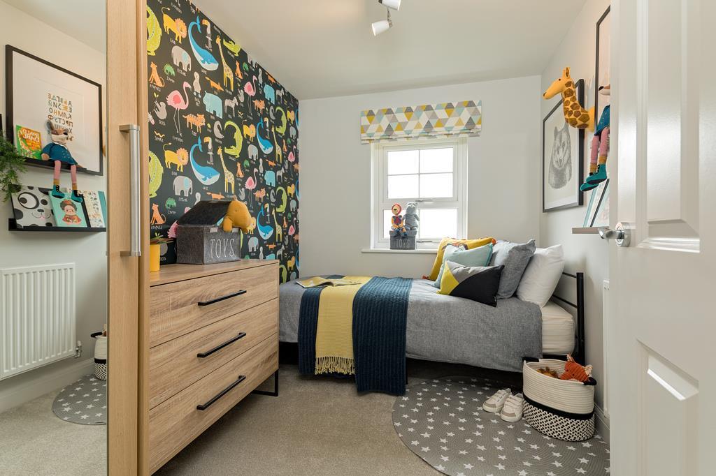 Inside view of bedroom 3. Ellerton. 3 bed home.