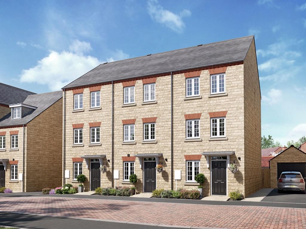 Outside CGI view of our 3 bed Haversham home
