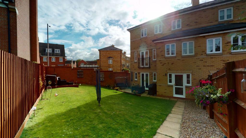 Rear garden