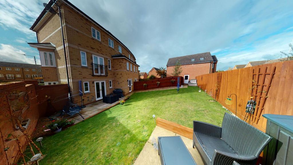 Rear garden