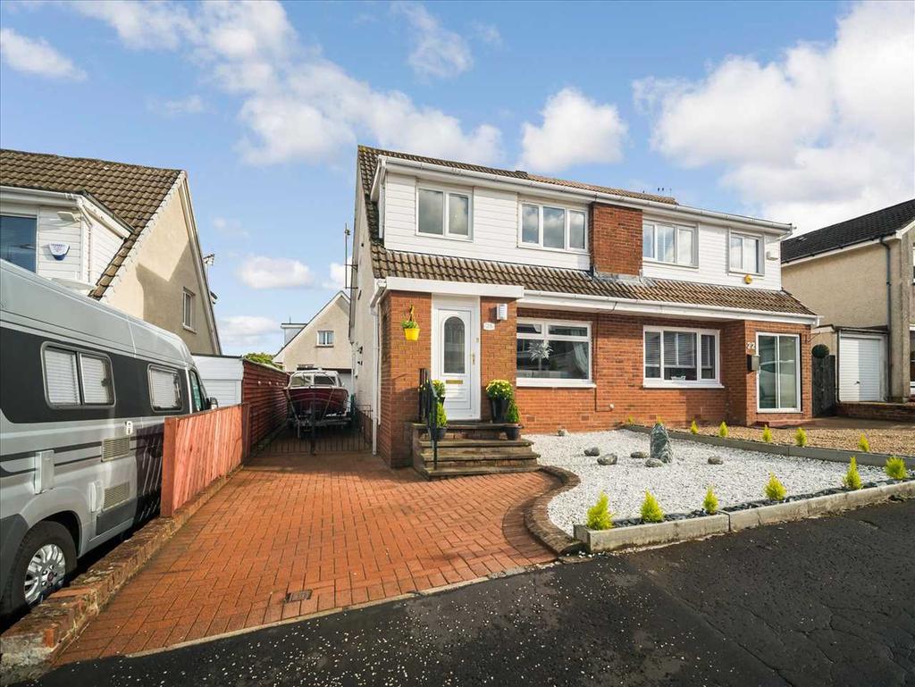 Forth Court, Mossneuk, EAST KILBRIDE 3 bed semidetached house £220,000