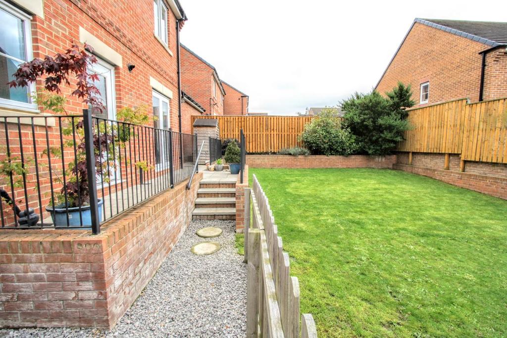 Rear garden