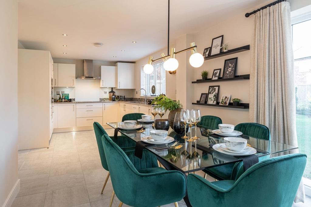 A sociable kitchen dining room
