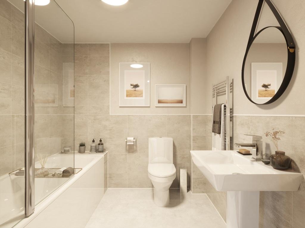 David Wilson Homes Beardmore Bathroom