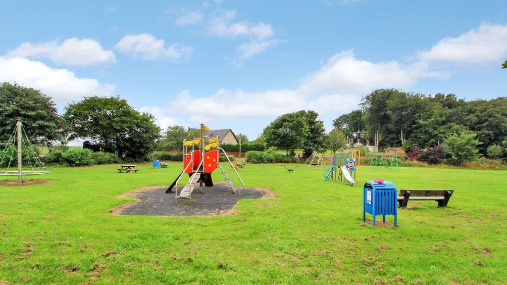 Play park directly next to the house.