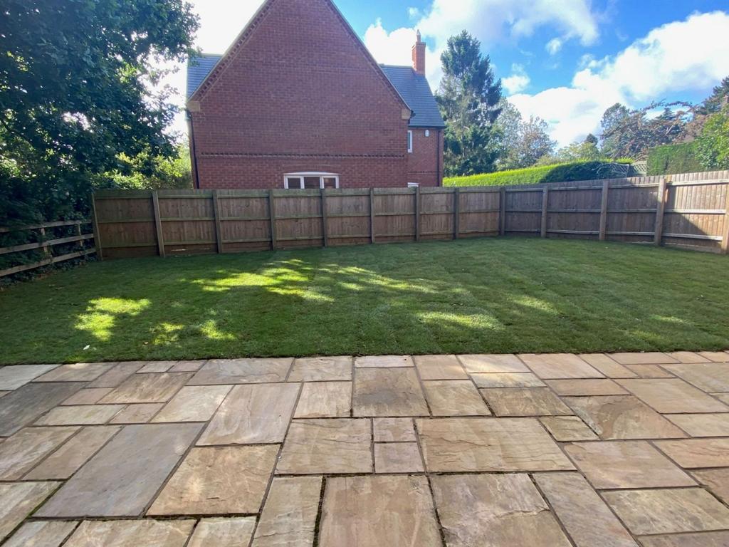 Rear garden