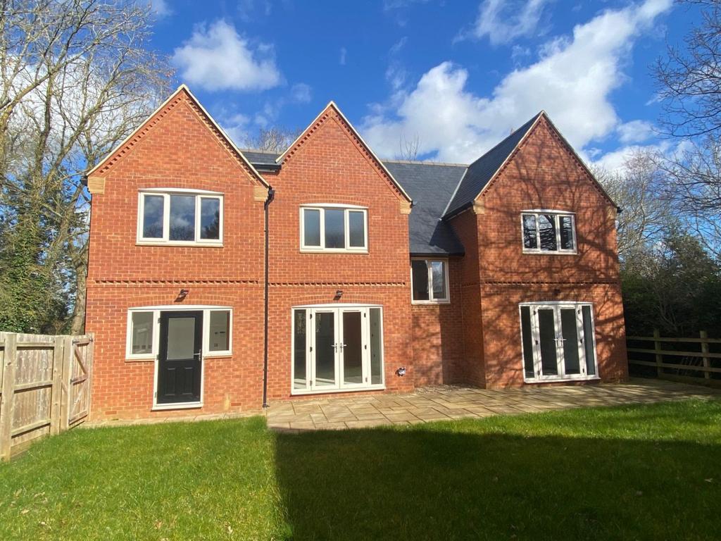 Rear of property
